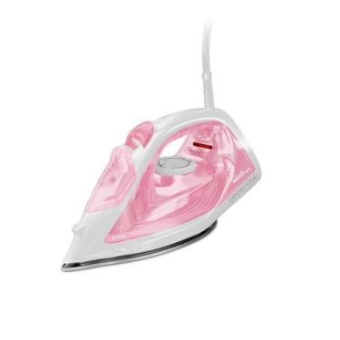 Imagem de Ferro De Passar A Vapor Britânia Rosa Vapor Extra BFVE01A 110V, 110V