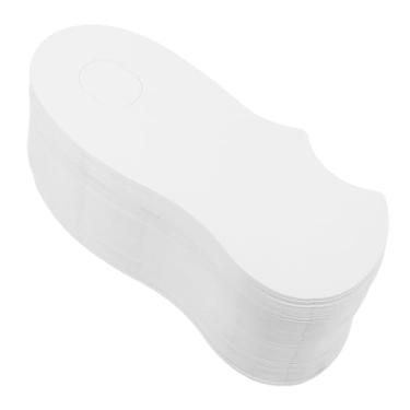 Imagem de FRCOLOR 100 peças organizadores de meias inserções de papelão para meias de corte baixo, cartões de exibição respiráveis e absorventes de umidade para varejo e uso doméstico