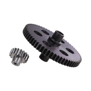 Imagem de Peças Metálicas Atualizadas Para Carro RC Caminhão, Engrenagem Do Dife