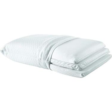 Imagem de Travesseiro Regulável Visco NASA, Espuma Massageadora e Látex, Personal Sleep, 50x70 cm, Fibrasca