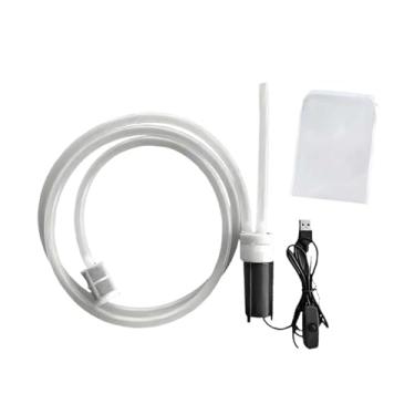 Imagem de IEUDNS Bomba Elétrica USB de Sifão Autoescorvante para Transferência de água, Ideal para Engarrafar Cerveja, Preparar Kombucha E Outros Produtos em Casa, bolsa tubular de 250 cm