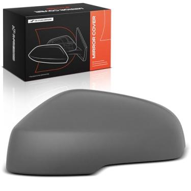 Imagem de A-Premium Tampa do espelho retrovisor do lado do motorista - compatível com Volvo S60 2011-2018, S80 2012-2016, V60/V60 Cross Country 2015-2018 - Cinza preparado, com furo de seta