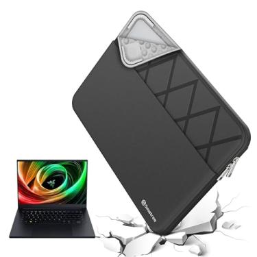 Imagem de Smatree Capa de laptop para Razer Blade 15 de 15,6 polegadas, capa para laptop com bolso acessório, zíper YKK, design patenteado Super-Corner (E635)