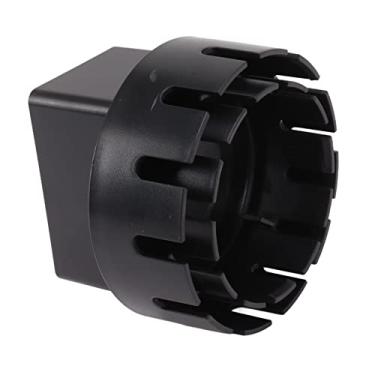 Imagem de Adaptador de Calha de Plástico, Conector de Tubo de Drenagem de água Pluvial Com Parafusos, Estável e Confiável para Tubo de Drenagem Circular, Fácil de (Preto S 2x3 pol.)