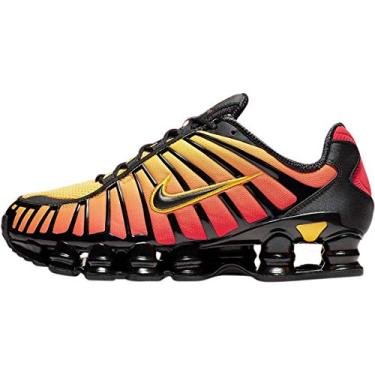 Imagem de Nike Shox TL - Preto/Amarillo Preto/Vermelho Universitário, Preto/Amarillo/University Red/Black, 41
