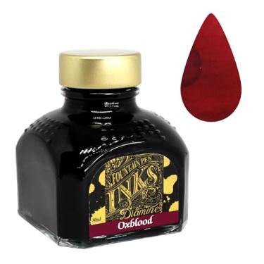 Imagem de Diamine Frasco de tinta para caneta-tinteiro de 80 ml, Oxblood