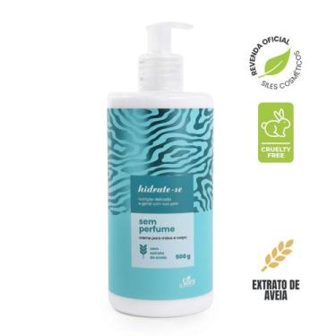 Imagem de Creme Hidratante Sem Perfume Corporal 500g Siles