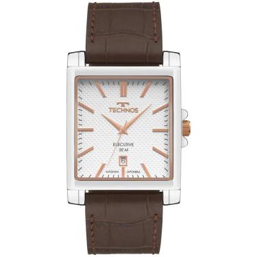 Imagem de Relógio Technos Masculino Executive Prata - 2115UBW/0K