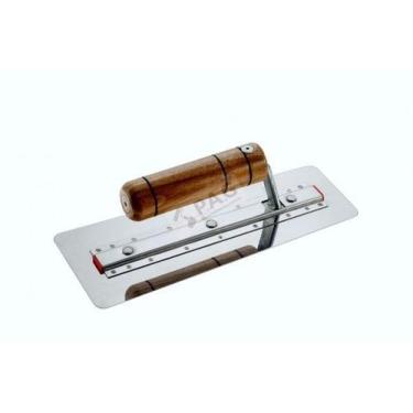 Imagem de Desempenadeira aco inox para efeitos marmorizado cimento 24x10 p.a.g