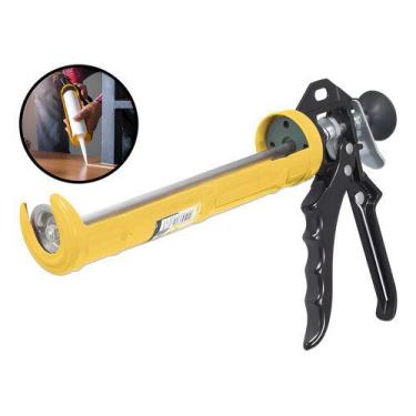 Imagem de Aplicador para silicone amarelo e preto VONDER