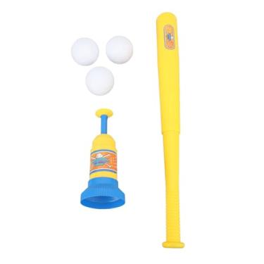 Imagem de TOPINCN Suporte de Bola T para Crianças, Conjunto de Beisebol Inclui 3 Bolas, Camiseta de Treinamento de Brinquedo de Arremesso de Beisebol Infantil para Brincar No Gramado do Quintal,