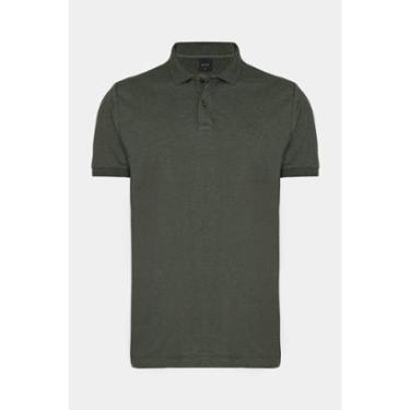 Imagem de Polo Aramis Manga Curta Gola Mescla Verde Militar-Masculino