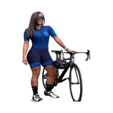 Imagem de Macacão Feminino De Ciclismo De Verão Com Manga Curta GEL20D KAFITT, V