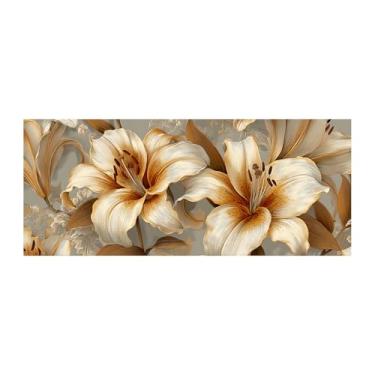 Imagem de ANNA QUEEN Tapete de lavanderia 50 x 129 cm – Tapete antiderrapante para cozinha rústica, entrada, cabana e decoração de casa