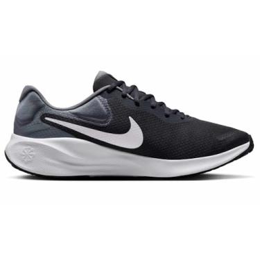 Imagem de Nike Tênis infantil unissex Revolution 7 (criança pequena), Branco antracite, cinza, preto, 8