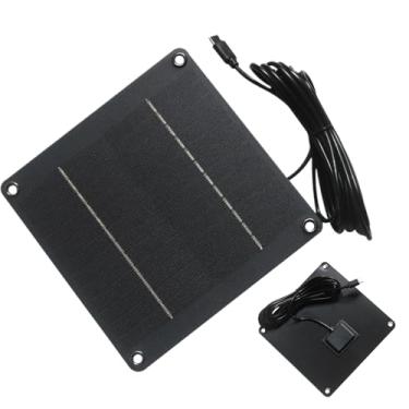 Imagem de Painel Solar Portátil,De Carregador Solar Monocristalino 40W 12V | Painel Carregador Resistente aos Raios UV | para Campismo Reboque Casa Viagens Quintal