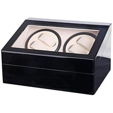 Imagem de Enrolador automático de relógio, enrolador de relógio, agitador, mesa, dispositivo 4+6, pintura de piano, cabeça dupla, caixa de relógio elétrico, caixa motora, caixa de enrolamento automático-X33