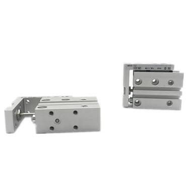 Imagem de MXH6/10/16/20 Cilindro deslizante compacto curso pneumático 40 50 60Z dupla ação M5*0,8 pistão 1 peça (curso 50, MXH20)