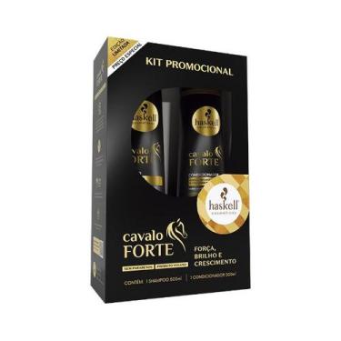 Imagem de Kit Cavalo Forte 500ml Haskell  Shampoo + Condicionador