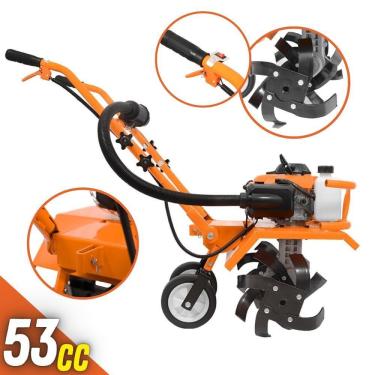 Imagem de Moto Cultivador Vulcan Vmc 360 Com 16 Lâminas Cultivadoras