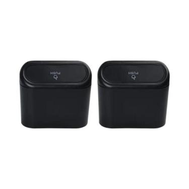 Imagem de Lixeira De Carro Preta Quadrada À Prova De Vazamentos Para GAC Aion Y 