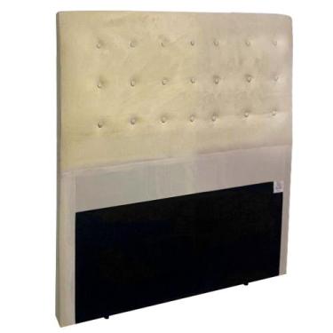 Imagem de Cabeceira Box Solteiro Ortomagic Ibiza Castor 90cm, Bege