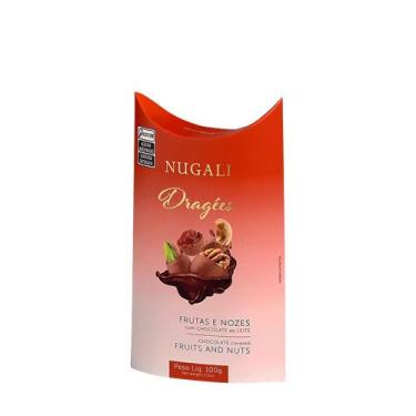 Imagem de Chocolate Dragées Frutas e Nozes Nugali  100g