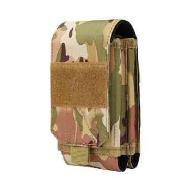 Imagem de Bolsa Tática Dupla Molle Para Celular a Laser, Bolsa De Cintura EDC, S