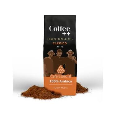 Imagem de Café Especial Torrado e Moído Clássico  Coffee Mais - 100% Arábica - Torra Média - 250g