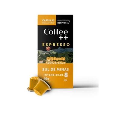 Imagem de Cápsulas de Café Especial Coffee Mais Sul de Minas 10 unidades Compatível com Nespresso