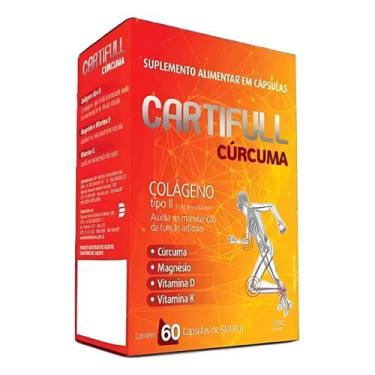 Imagem de Cartifull Curcumina Colagéno Tipo II c/ Magnésio/Vit K 60cp - Domina F