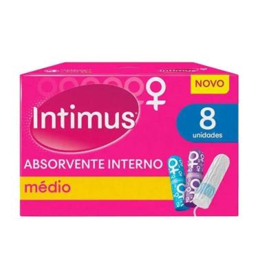 Imagem de Absorvente Interno Médio 8 Unidades Intimus