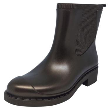 Imagem de Bota Feminina Galocha Impermeável Conforto Pratico Zaxy Wide