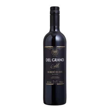 Imagem de VINHO DEL GRANO GOLD BORDÔ TINTO SUAVE 750ML