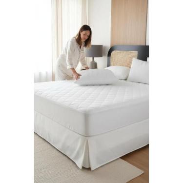 Imagem de Protetor Colchão Solteiro Impermeável Microfibra 88x188cm - Congratula