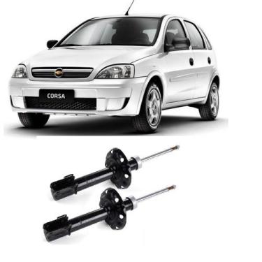 Imagem de Par de Amortecedor Corsa Hatch Maxx Dianteiro (2004 Até 2012) 1.0/1.4/