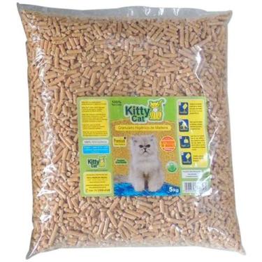 Imagem de Granulado Higiênico de Madeira Kitty Cat - 5kg