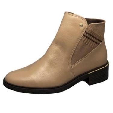 Imagem de Botas Feminina Comfortflex Cano Baixo Salto Medio 2369301-Feminino