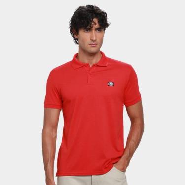 Imagem de Camisa Polo Ecko Basic Masculina, Vermelho, GG