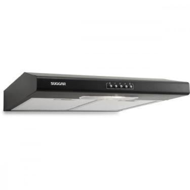 Imagem de Depurador de Ar 60cm Slim DI61 3 Velocidades Suggar, 110V, Preto