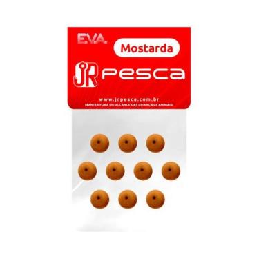 Imagem de Eva boleado jr pesca 8mm mod. bolinha, 1304, Mostarda