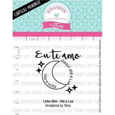 Imagem de Carimbo Mini Ate a Lua Cod 71000049 - 01 Unidade - Lilipop Carimbos - 