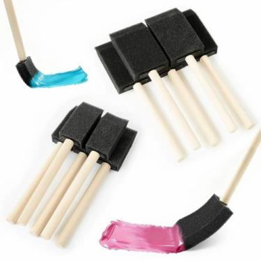 Imagem de Kit de Pincéis de Espuma MOIKKA-GC 12 Peças 2,5 e 3,8 cm