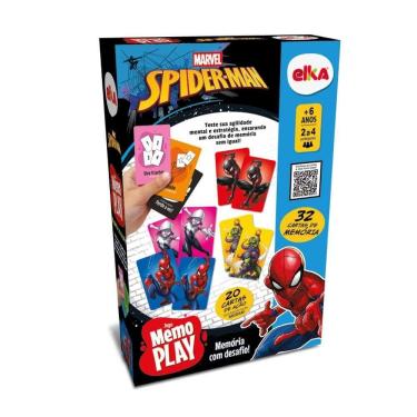 Imagem de Spider Man Jogo da Memória - Elka