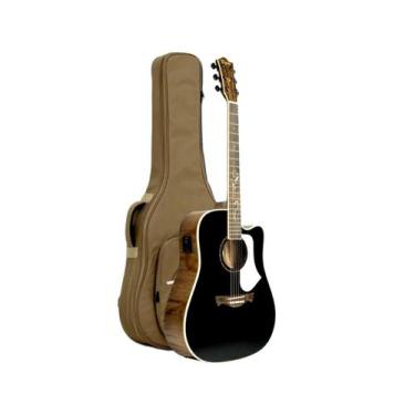 Imagem de Violao tagima aço florens fs 200 folk bk preto