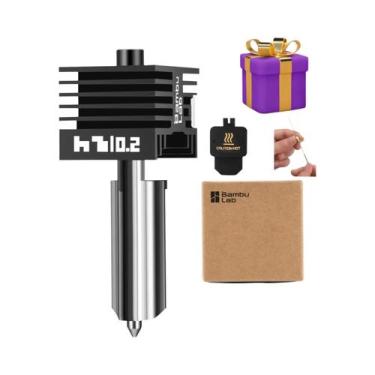 Imagem de Bico De Hotend Em Aço Inoxidável Temperado 02MM 04MM 06MM 08MM Para Im