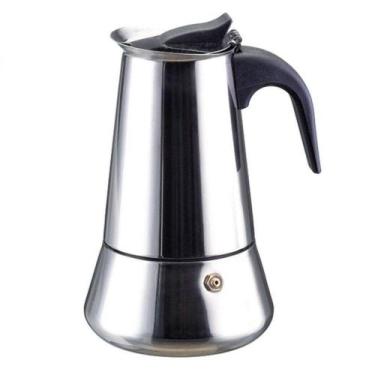 Imagem de Cafeteira Italiana Aluminio Para 6 Xícaras Cafés 300 Ml - Art House