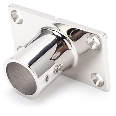 Imagem de CHICIRIS Base de hardware marítimo, encaixe de trilho de 90 graus para barcos de fibra de vidro para iates de navio (25 mm)