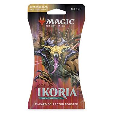Imagem de Magic: The Gathering Ikoria: Lair of Behemoths Collector Booster | 15 Card Booster Pack | Stylized Collectible Cards (C77470000)