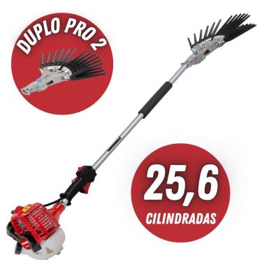 Imagem de Derriçadeira Lateral com Motor Kawashima á Gasolina Haste 110cm e Mãozinha Dupla Nakashi Para Maior Resistência e Durabilidade nas Colheitas de Café